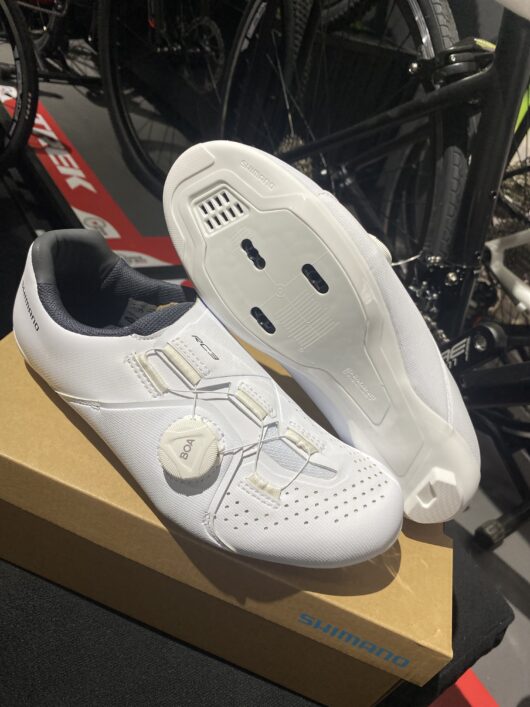 ZAPATILLA RUTA SHIMANO BLANCAS CON BOARD