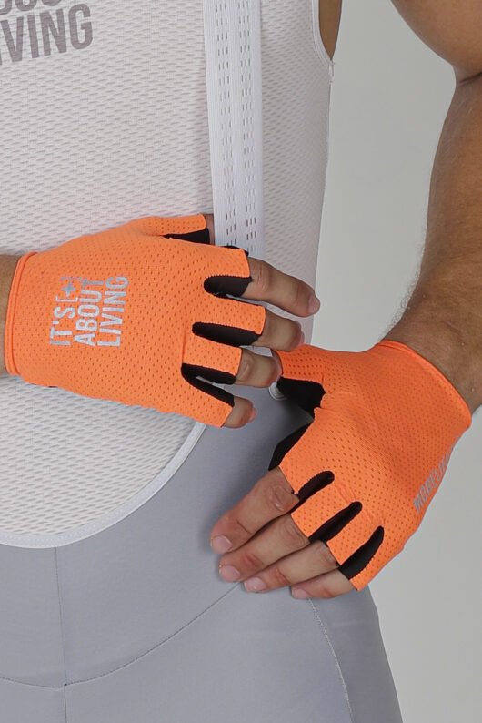 GUANTES MORE LIFE  NARANJA GM20