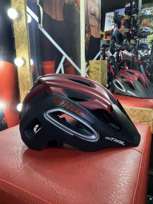 CASCO ON-TRAIL BLIZZARD ROJO