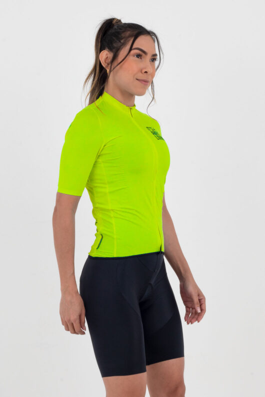 Jersey Active Dama Amarillo Neón