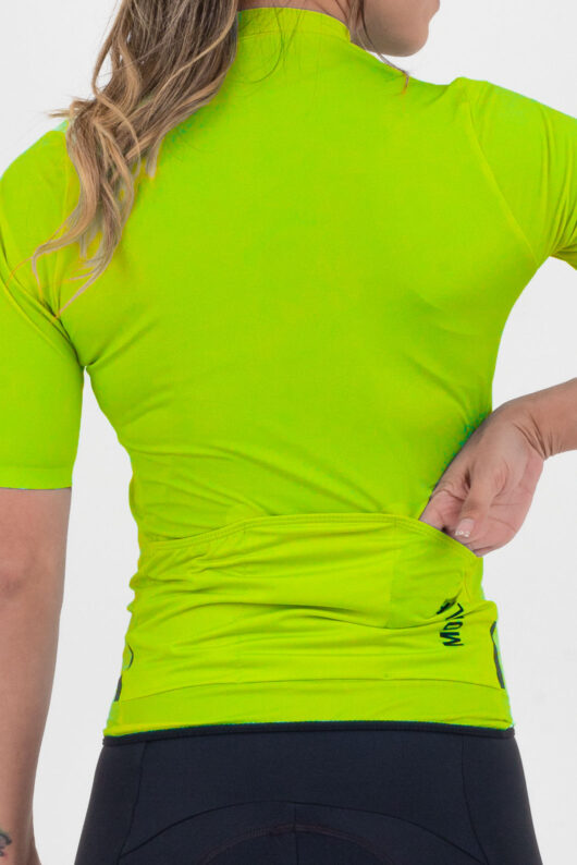 Jersey Active Dama Amarillo Neón