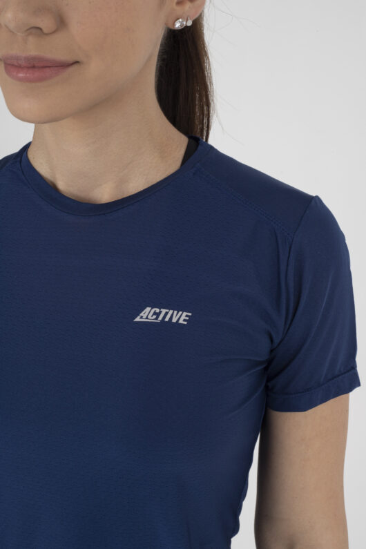 CAMISETA DAMA AZUL