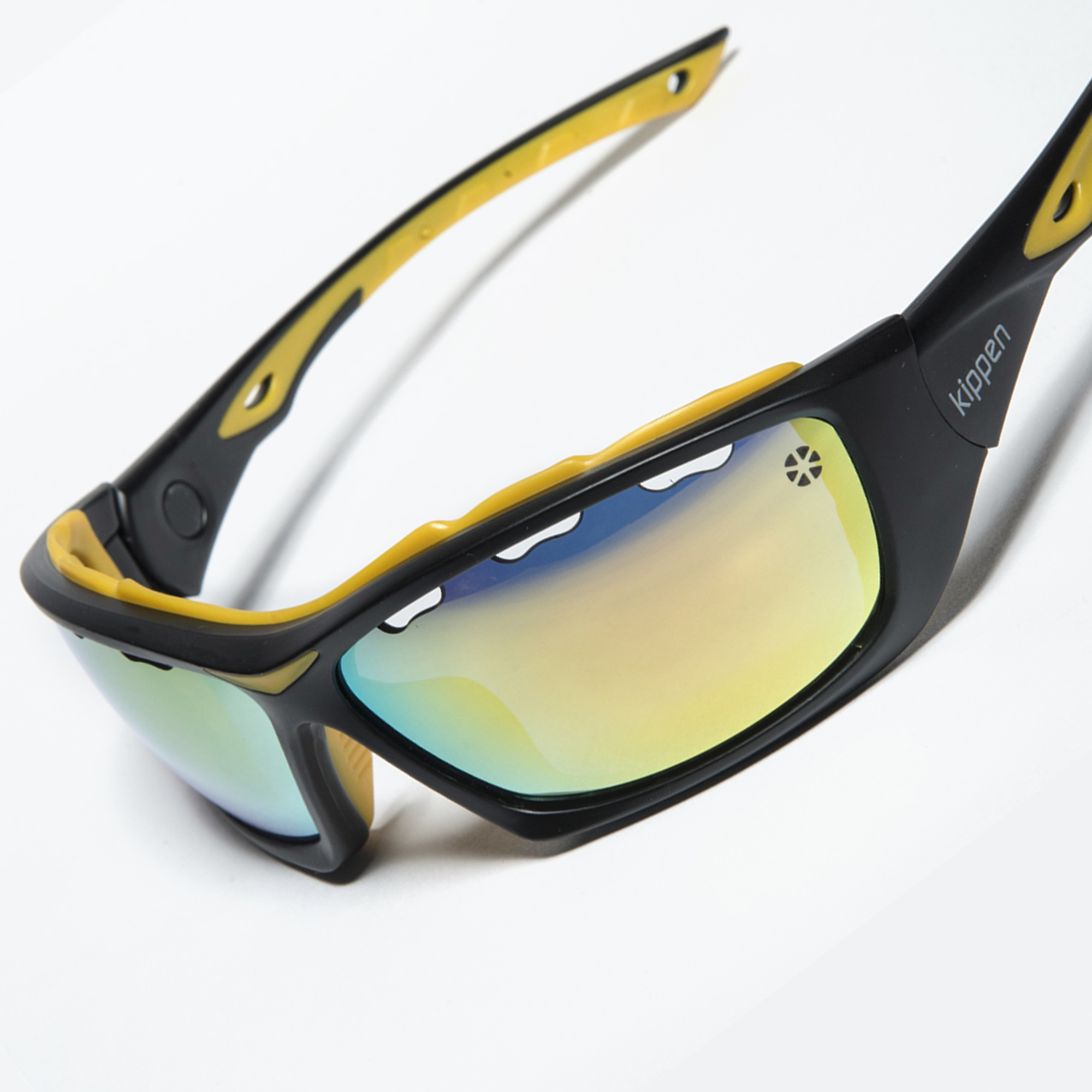 Gafas Deportivas de Sol Kippen Mercedario RX Black/Yellow